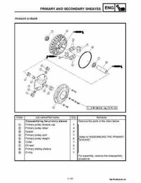 2002 Yamaha YFM660 Grizzly factory service and repair manual, Page 196