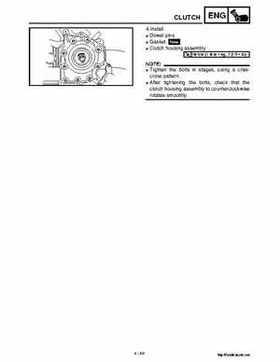 2002 Yamaha YFM660 Grizzly factory service and repair manual, Page 207