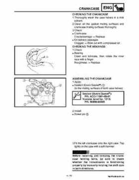 2002 Yamaha YFM660 Grizzly factory service and repair manual, Page 213
