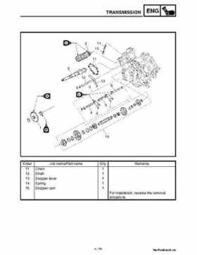 2002 Yamaha YFM660 Grizzly factory service and repair manual, Page 222