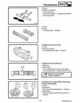 2002 Yamaha YFM660 Grizzly factory service and repair manual, Page 225