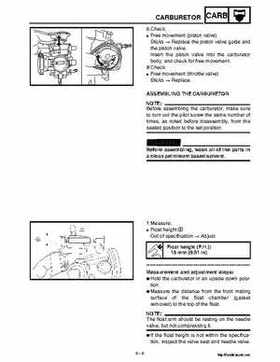 2002 Yamaha YFM660 Grizzly factory service and repair manual, Page 257