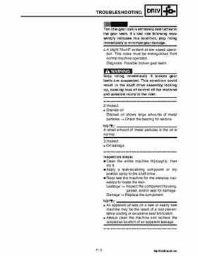 2002 Yamaha YFM660 Grizzly factory service and repair manual, Page 260