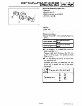 2002 Yamaha YFM660 Grizzly factory service and repair manual, Page 274