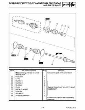 2002 Yamaha YFM660 Grizzly factory service and repair manual, Page 277
