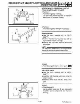 2002 Yamaha YFM660 Grizzly factory service and repair manual, Page 281
