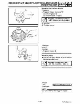 2002 Yamaha YFM660 Grizzly factory service and repair manual, Page 286