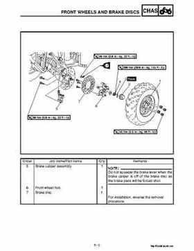 2002 Yamaha YFM660 Grizzly factory service and repair manual, Page 292