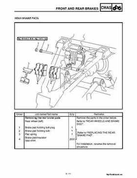 2002 Yamaha YFM660 Grizzly factory service and repair manual, Page 301