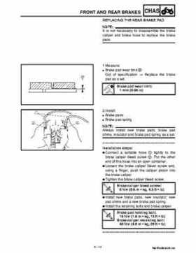 2002 Yamaha YFM660 Grizzly factory service and repair manual, Page 304