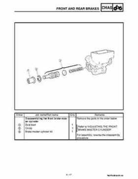 2002 Yamaha YFM660 Grizzly factory service and repair manual, Page 307