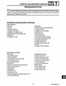2002 Yamaha YFM660 Grizzly factory service and repair manual, Page 401