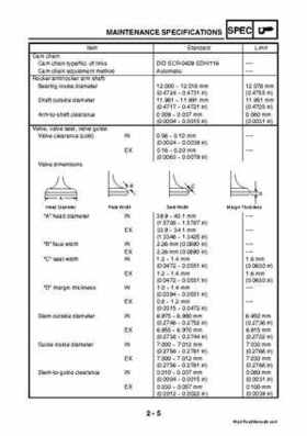 2003 2005 YFM45FAR, YFM450FAR Kodiak OEM Service Manual, Page 30