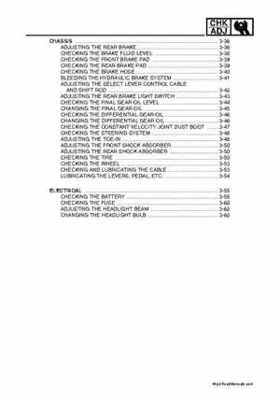 2003 2005 YFM45FAR, YFM450FAR Kodiak OEM Service Manual, Page 64