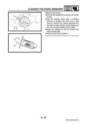 2003 2005 YFM45FAR, YFM450FAR Kodiak OEM Service Manual, Page 99