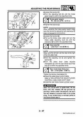 2003 2005 YFM45FAR, YFM450FAR Kodiak OEM Service Manual, Page 101