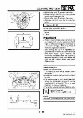 2003 2005 YFM45FAR, YFM450FAR Kodiak OEM Service Manual, Page 113