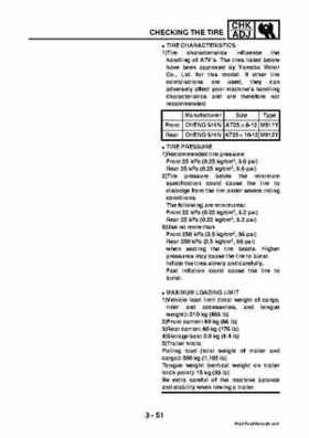 2003 2005 YFM45FAR, YFM450FAR Kodiak OEM Service Manual, Page 115