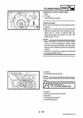 2003 2005 YFM45FAR, YFM450FAR Kodiak OEM Service Manual, Page 141