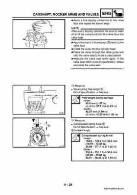 2003 2005 YFM45FAR, YFM450FAR Kodiak OEM Service Manual, Page 155