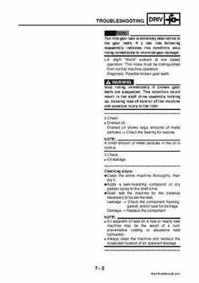 2003 2005 YFM45FAR, YFM450FAR Kodiak OEM Service Manual, Page 245