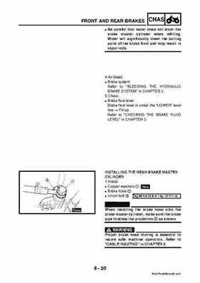 2003 2005 YFM45FAR, YFM450FAR Kodiak OEM Service Manual, Page 297