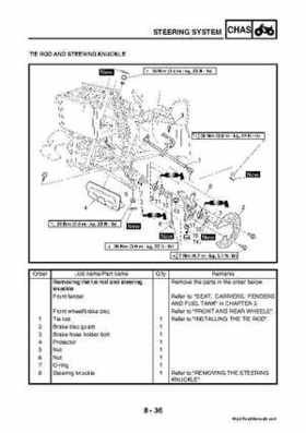 2003 2005 YFM45FAR, YFM450FAR Kodiak OEM Service Manual, Page 313