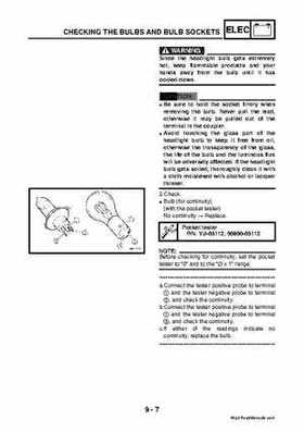 2003 2005 YFM45FAR, YFM450FAR Kodiak OEM Service Manual, Page 338