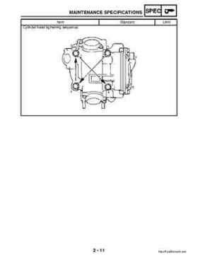 2003 Yamaha YFM400FAR Kodiak Factory Service Manual, Page 36