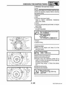 2003 Yamaha YFM400FAR Kodiak Factory Service Manual, Page 81
