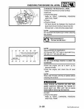 2003 Yamaha YFM400FAR Kodiak Factory Service Manual, Page 84
