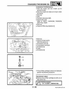 2003 Yamaha YFM400FAR Kodiak Factory Service Manual, Page 85