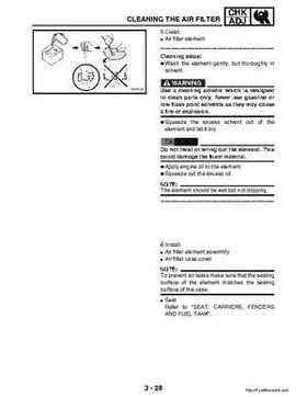 2003 Yamaha YFM400FAR Kodiak Factory Service Manual, Page 89