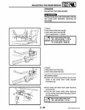 2003 Yamaha YFM400FAR Kodiak Factory Service Manual, Page 97