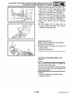 2003 Yamaha YFM400FAR Kodiak Factory Service Manual, Page 104