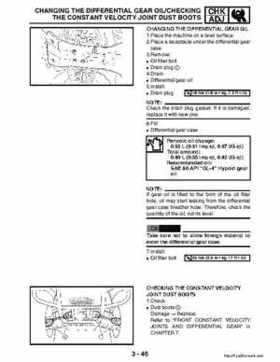 2003 Yamaha YFM400FAR Kodiak Factory Service Manual, Page 107