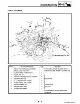 2003 Yamaha YFM400FAR Kodiak Factory Service Manual, Page 127