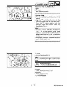 2003 Yamaha YFM400FAR Kodiak Factory Service Manual, Page 133