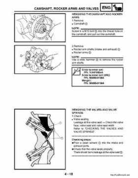 2003 Yamaha YFM400FAR Kodiak Factory Service Manual, Page 141