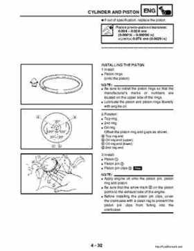2003 Yamaha YFM400FAR Kodiak Factory Service Manual, Page 155