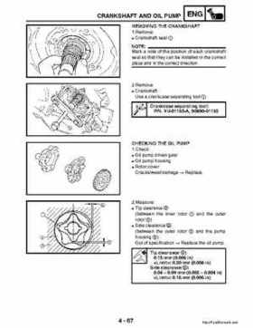 2003 Yamaha YFM400FAR Kodiak Factory Service Manual, Page 190
