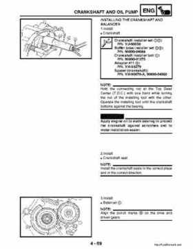2003 Yamaha YFM400FAR Kodiak Factory Service Manual, Page 192