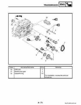 2003 Yamaha YFM400FAR Kodiak Factory Service Manual, Page 194