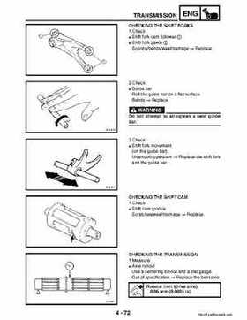 2003 Yamaha YFM400FAR Kodiak Factory Service Manual, Page 195