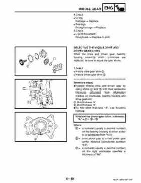 2003 Yamaha YFM400FAR Kodiak Factory Service Manual, Page 204