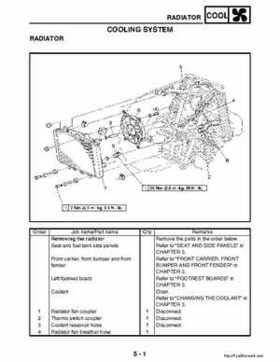 2003 Yamaha YFM400FAR Kodiak Factory Service Manual, Page 211