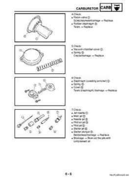 2003 Yamaha YFM400FAR Kodiak Factory Service Manual, Page 226