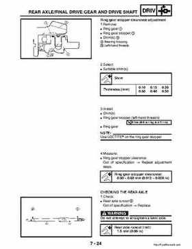 2003 Yamaha YFM400FAR Kodiak Factory Service Manual, Page 252