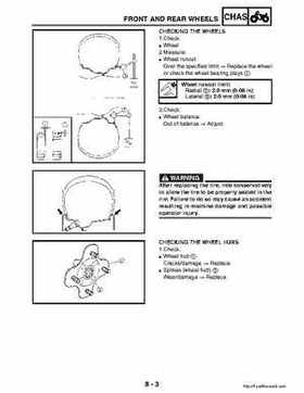 2003 Yamaha YFM400FAR Kodiak Factory Service Manual, Page 260