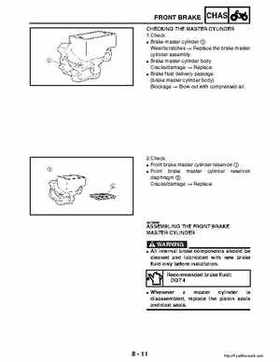 2003 Yamaha YFM400FAR Kodiak Factory Service Manual, Page 268
